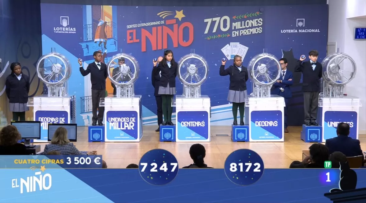 Loteria del niño cuatro cifras Loteria del niño cuatro cifras