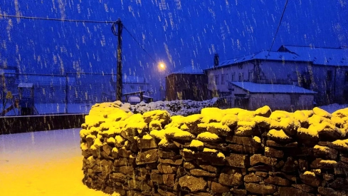 Nieve en Laciana | Facebook Juan García Sellers desde Caboalles de Arriba