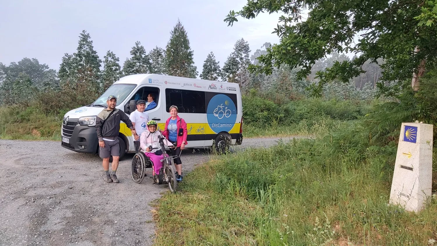 Un documental muestra la superación de Asun para recorrer el Camino de Invierno desde Ponferrada en handbike.