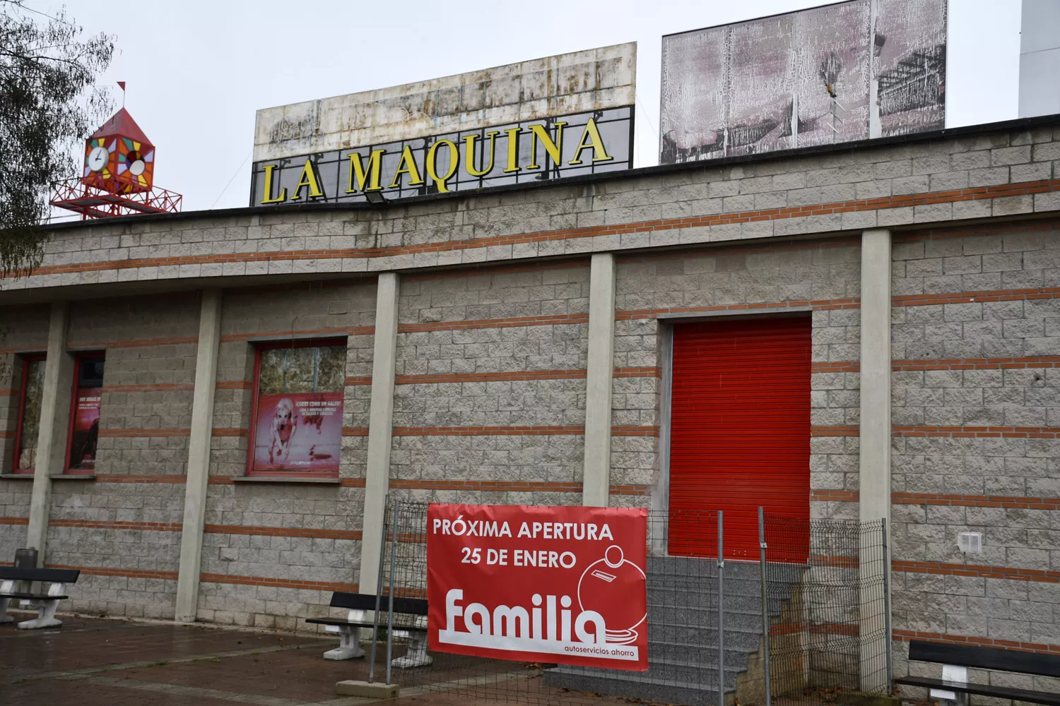 El Supermercado Familia del Centro Comercial La Máquina ya tiene fecha de apertura para este mes de enero en Ponferrada