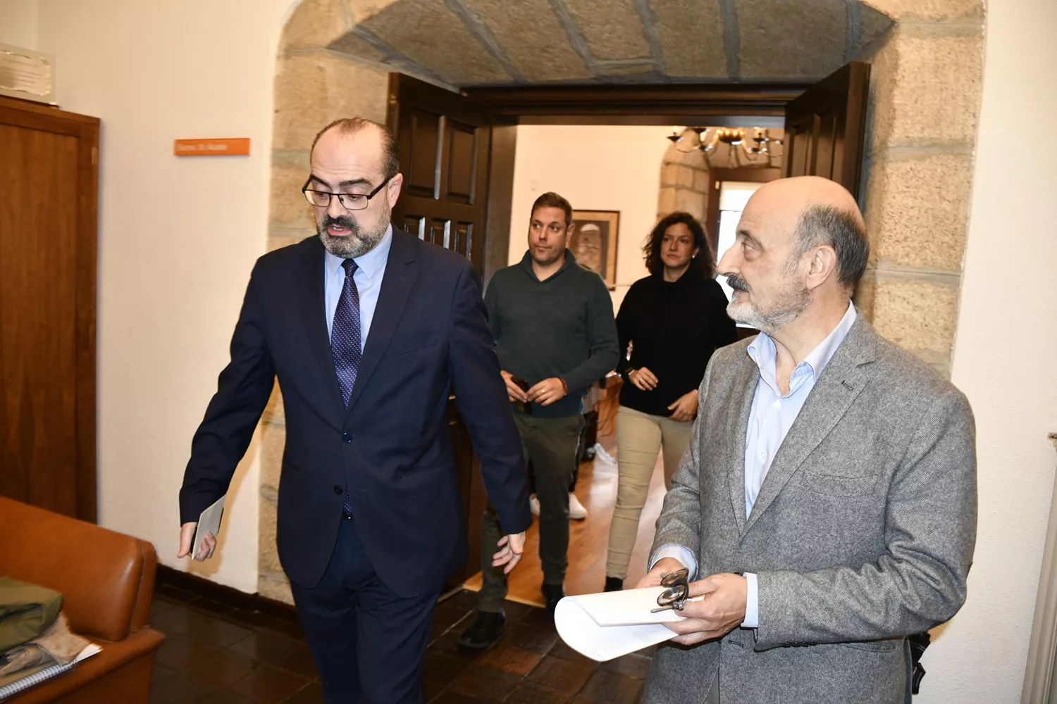 Reunión en el Ayto de Ponferrada Reunión en el Ayto de Ponferrada