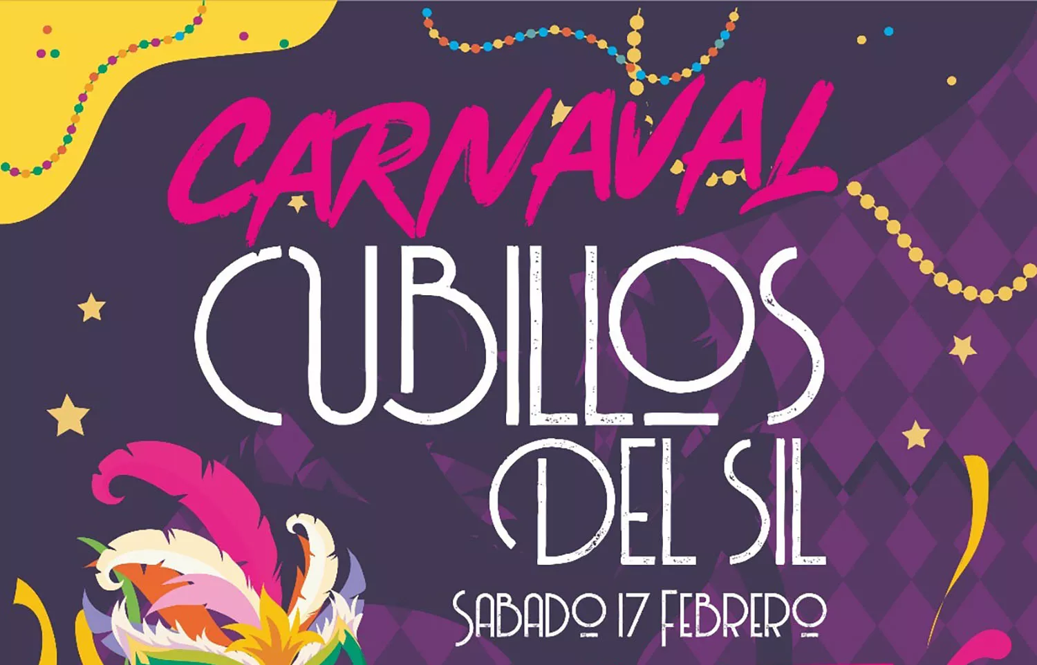 Cartel del Carnaval de Cubillos del Sil.