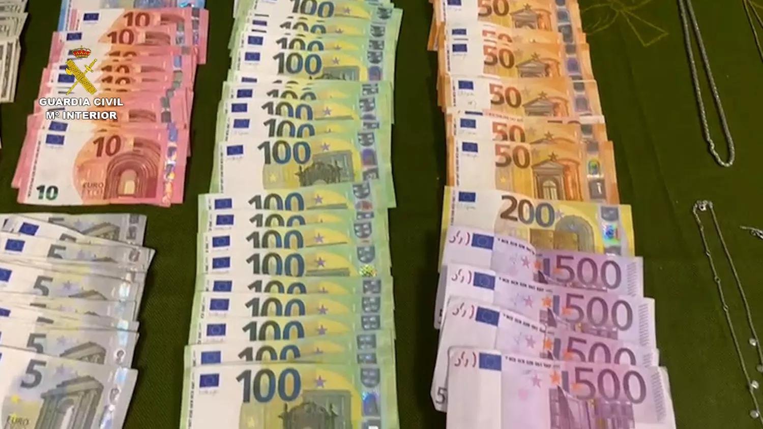 Detenido el grupo criminal experto en robar joyas y dinero que asaltó tres viviendas en Cubillos 2