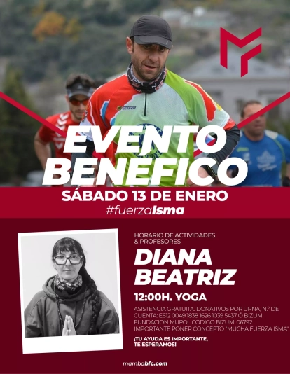 Evento benéfico en favor del policía Isma de la mano de Mamba BFC Evento benéfico en favor del policía Isma de la mano de Mamba BFC