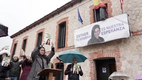  Concentración para pedir justicia para Esther López, cuando se cumplen dos años de su desaparición y muerte