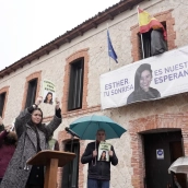  Concentración para pedir justicia para Esther López, cuando se cumplen dos años de su desaparición y muerte