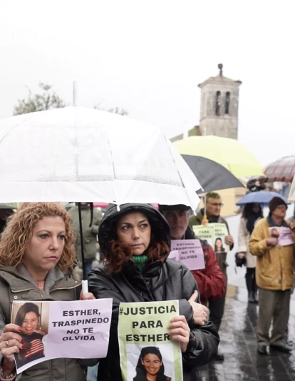  Concentración para pedir justicia para Esther López, cuando se cumplen dos años de su desaparición y muerte