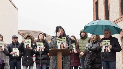 Concentración para pedir justicia para Esther López, cuando se cumplen dos años de su desaparición y muerte