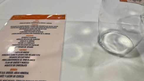 Menú de las Jornadas Gastronómicas del Bierzo de 2023