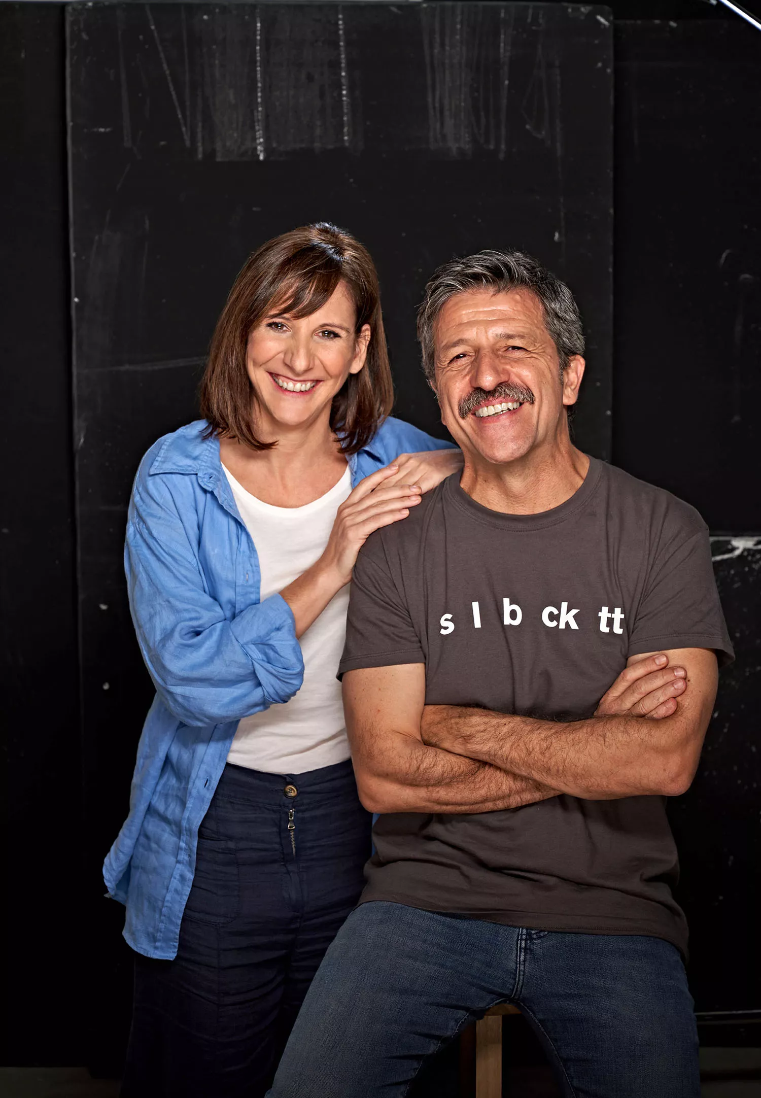 “Los amigos de ellos” con Malena Alterio y David Llorente. “Los amigos de ellos” con Malena Alterio y David Llorente.