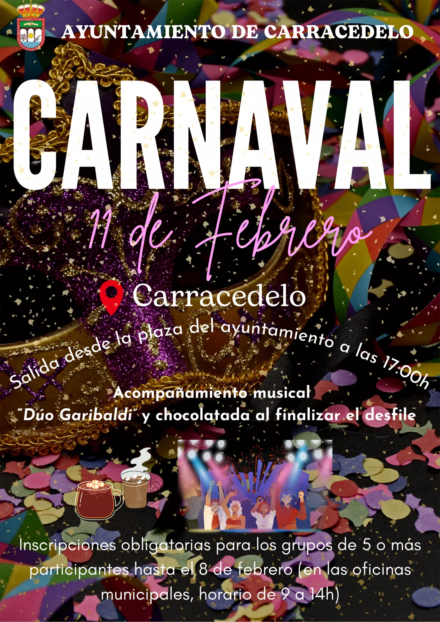 Cartel Carnaval de Carracedelo