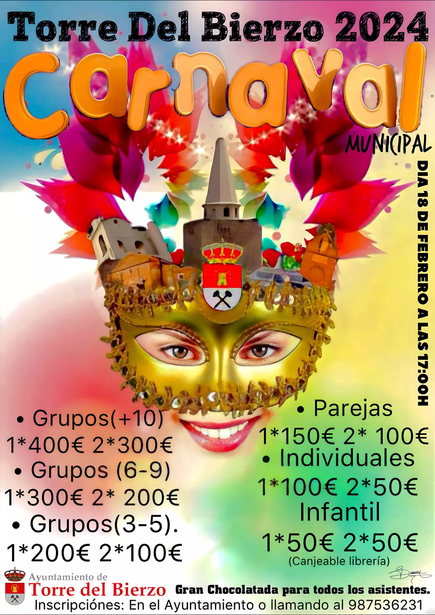 El Carnaval de Torre del Bierzo repartirá 2.800 euros en premios