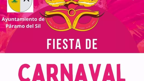 Cartel de Carnaval en Páramo del Sil