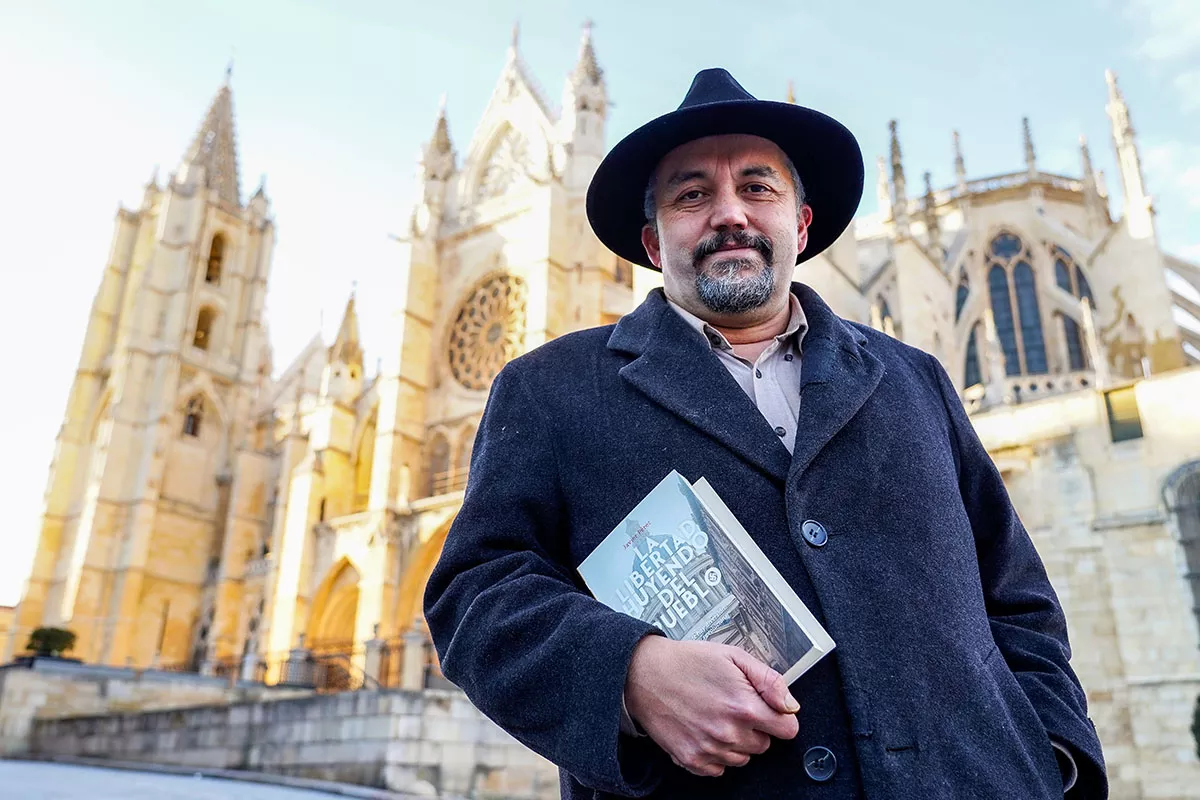 El autor del libro La libertad huyendo del pueblo, Javier Pérez 