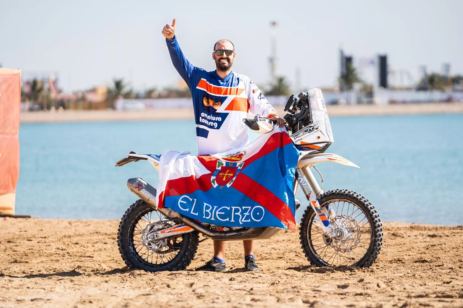 El faberense Alberto Yañez vuelve tras su aventura en el Dakar 2024