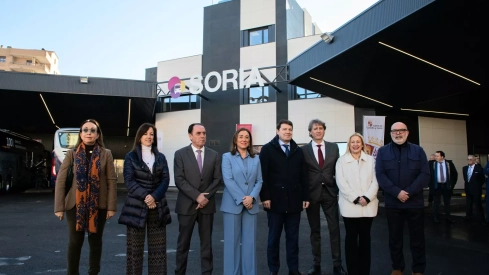 Inauguración de la Estación de Autobuses de Soria