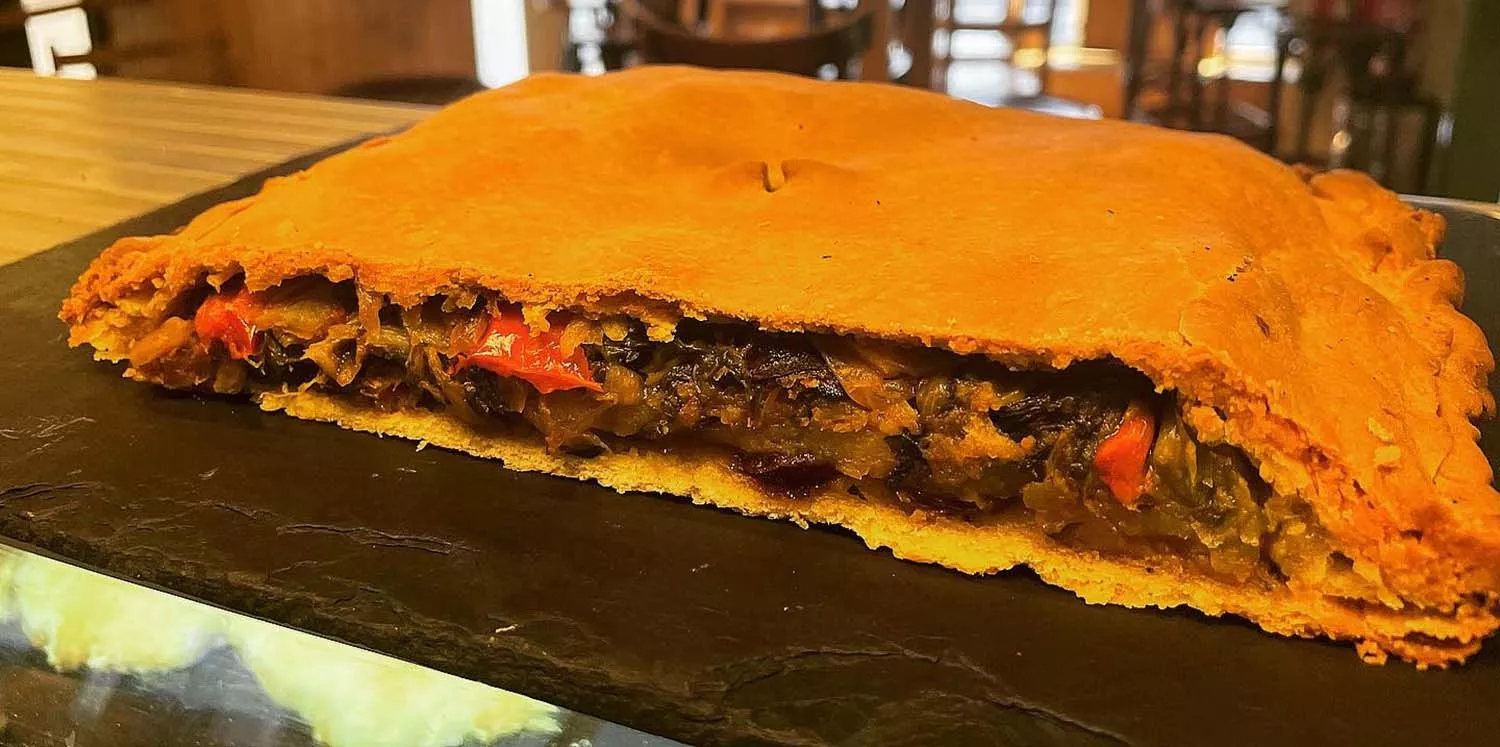 Empanada de verduras de Ágora (Ponferrada)