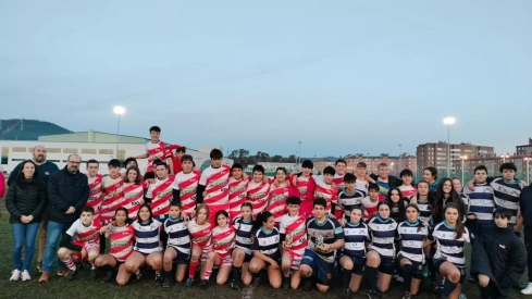 Bierzo Rugby cae ante el C. R. Arroyo en el Torneo de Navidad celebrado en el Colomán Trabado