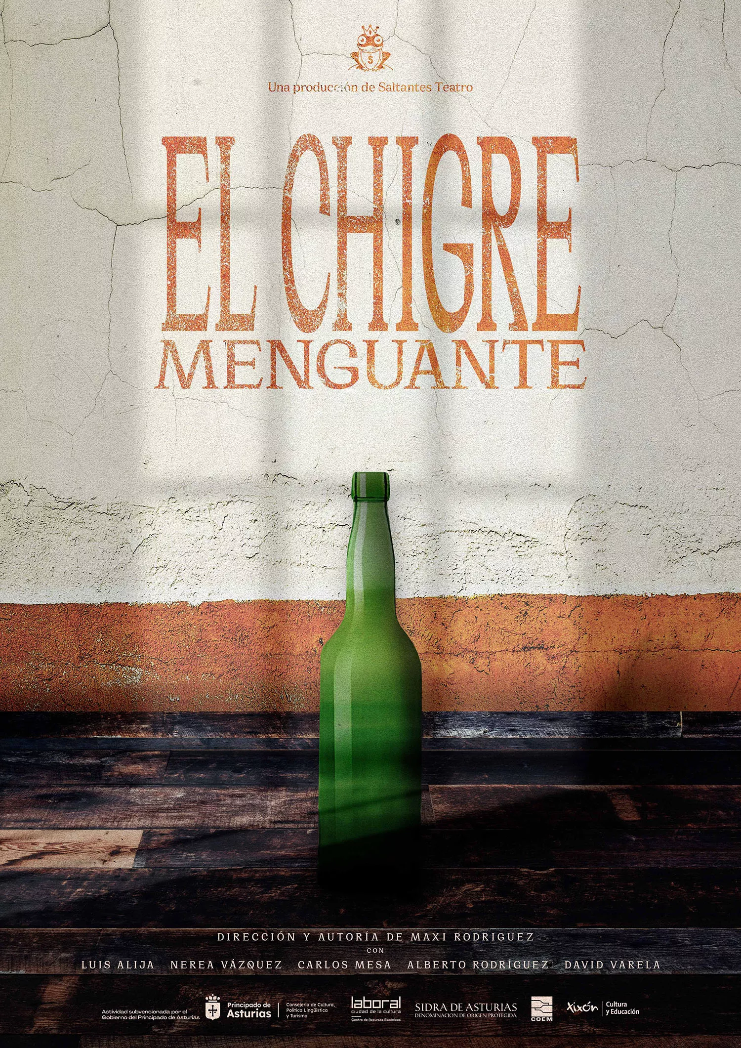 Cartel “El chigre menguante” Cartel “El chigre menguante”