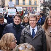  Feijoo y Mañueco mantienen un coloquio sobre la educación | Peio García / ICAL.