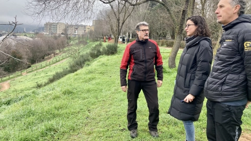 Visita a las obras en el Parque del Plantío de Ponferrada (2)