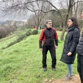 Visita a las obras en el Parque del Plantío de Ponferrada (2)