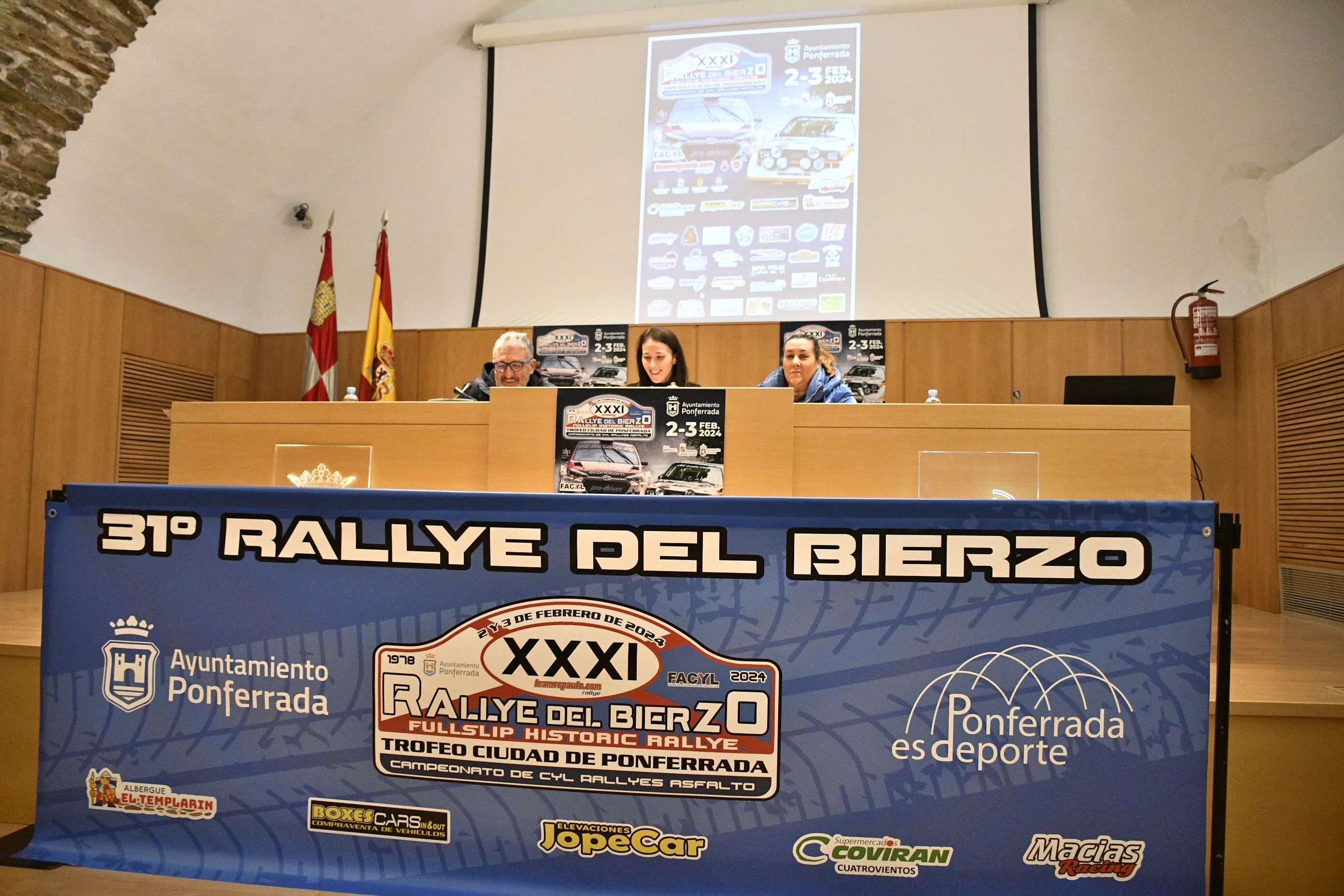 El 31º Rallye del Bierzo 'Trofeo Ciudad de Ponferrada' pisa el acelerador con 50 equipos inscritos