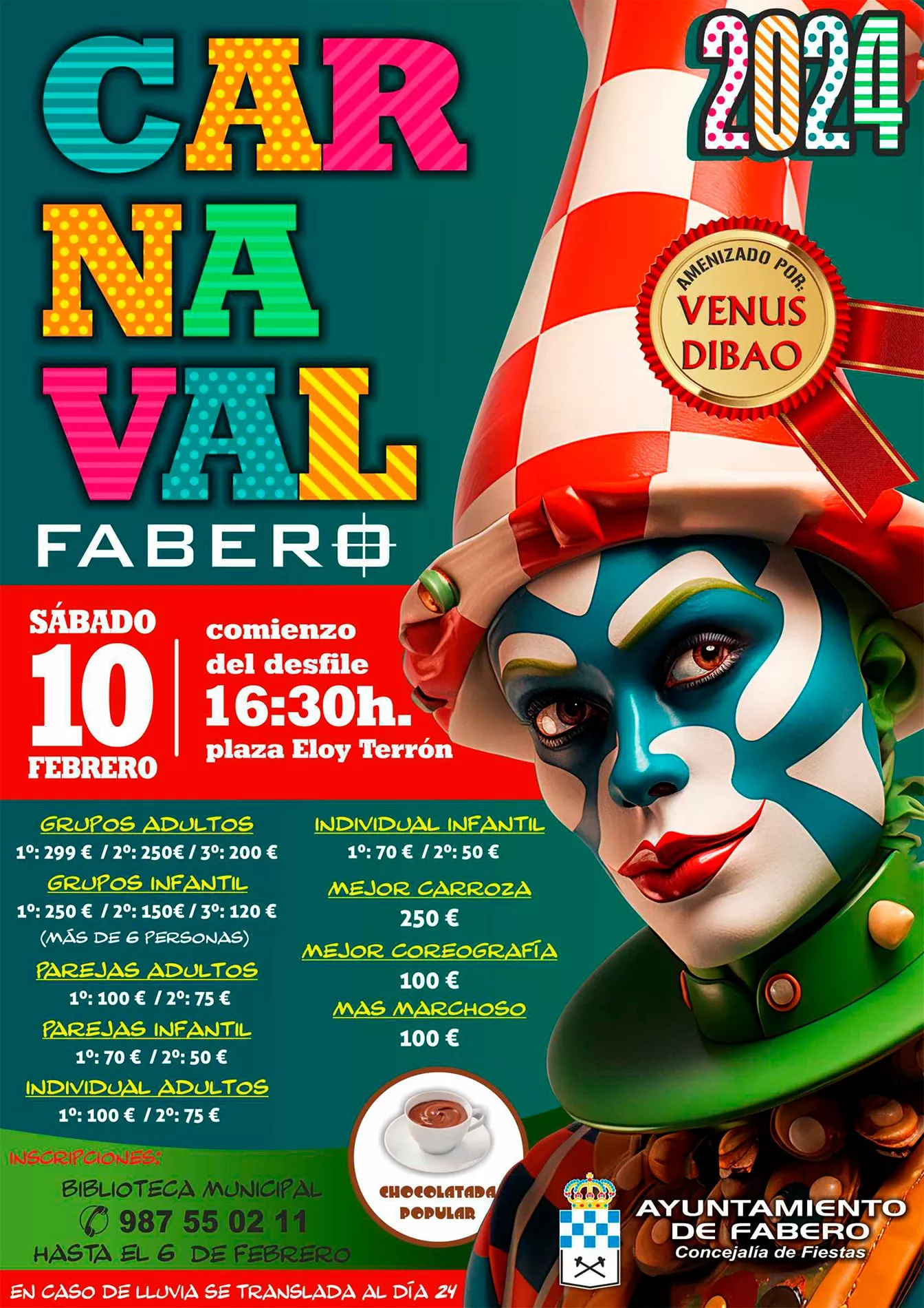 Cartel del Carnaval de Fabero