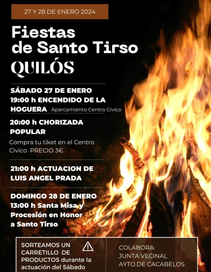 Fiestas de Santo Tirso en Quilós Fiestas de Santo Tirso en Quilós