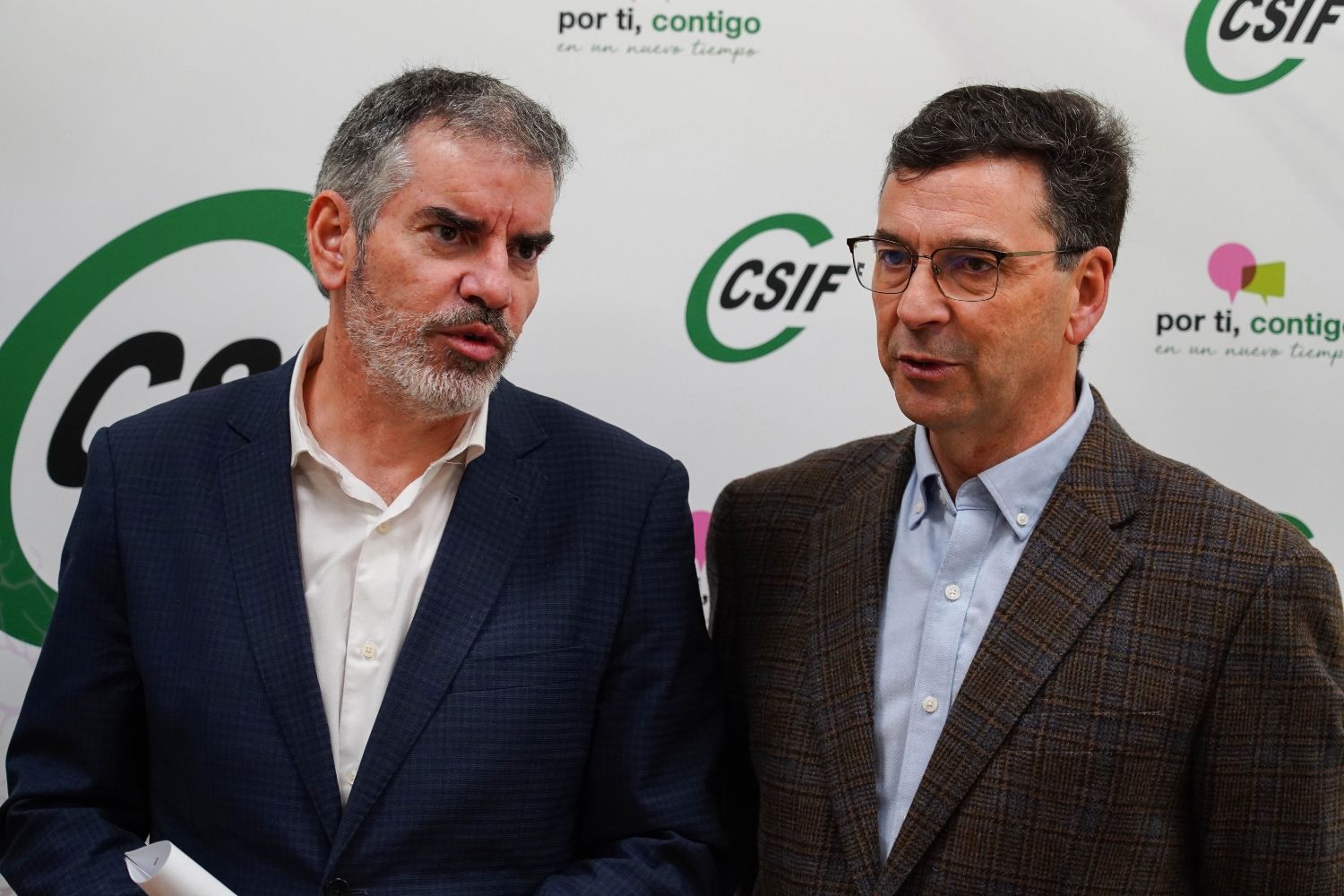 El presidente provincial del CSIF niega presiones a los delegados bercianos y afirma que las dimisiones "han sido forzadas por Carlos Javier"