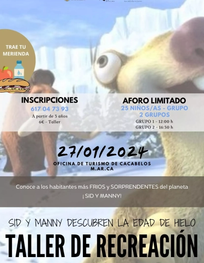 Taller Sid y Manny Taller Sid y Manny
