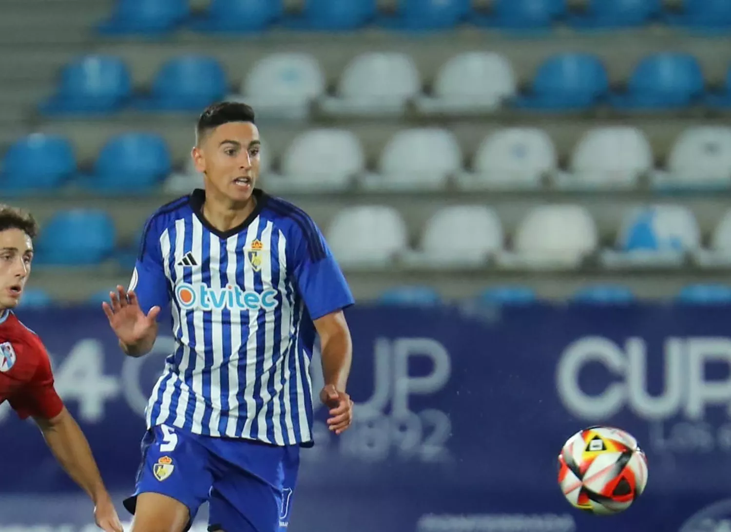 Jesús Fernández, cedido por la Ponferradina al Sabadell Twitter Ponferradina