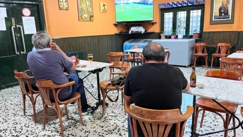 Bar de pueblo en El Bierzo 