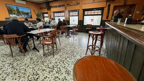 Bar de pueblo en El Bierzo 