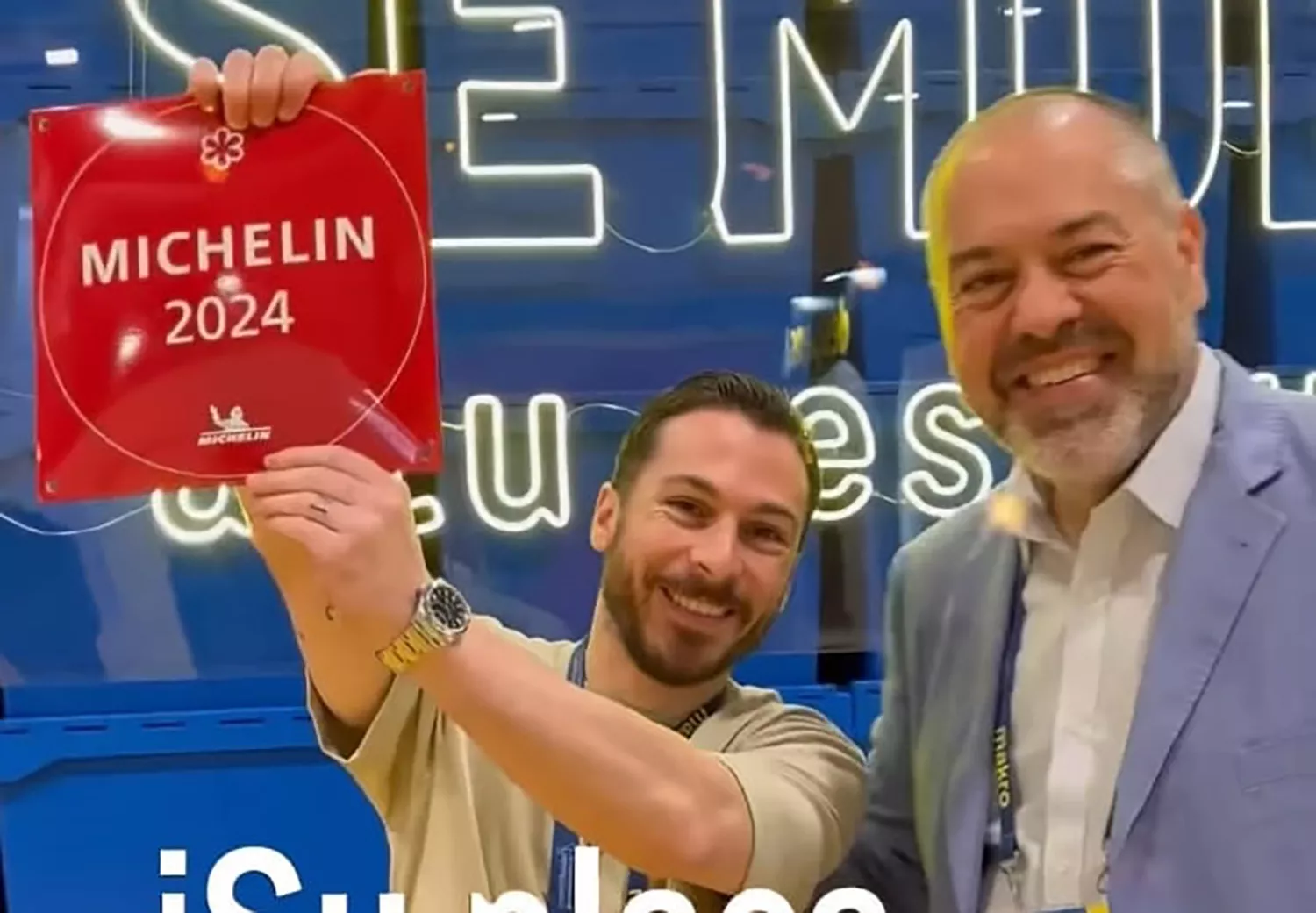 Así recibe el MuNa de Ponferrada su placa Estrella Michelín 2024