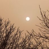 La Junta alerta de un episodio de partículas de polvo procedente de África hasta el jueves en Castilla y León