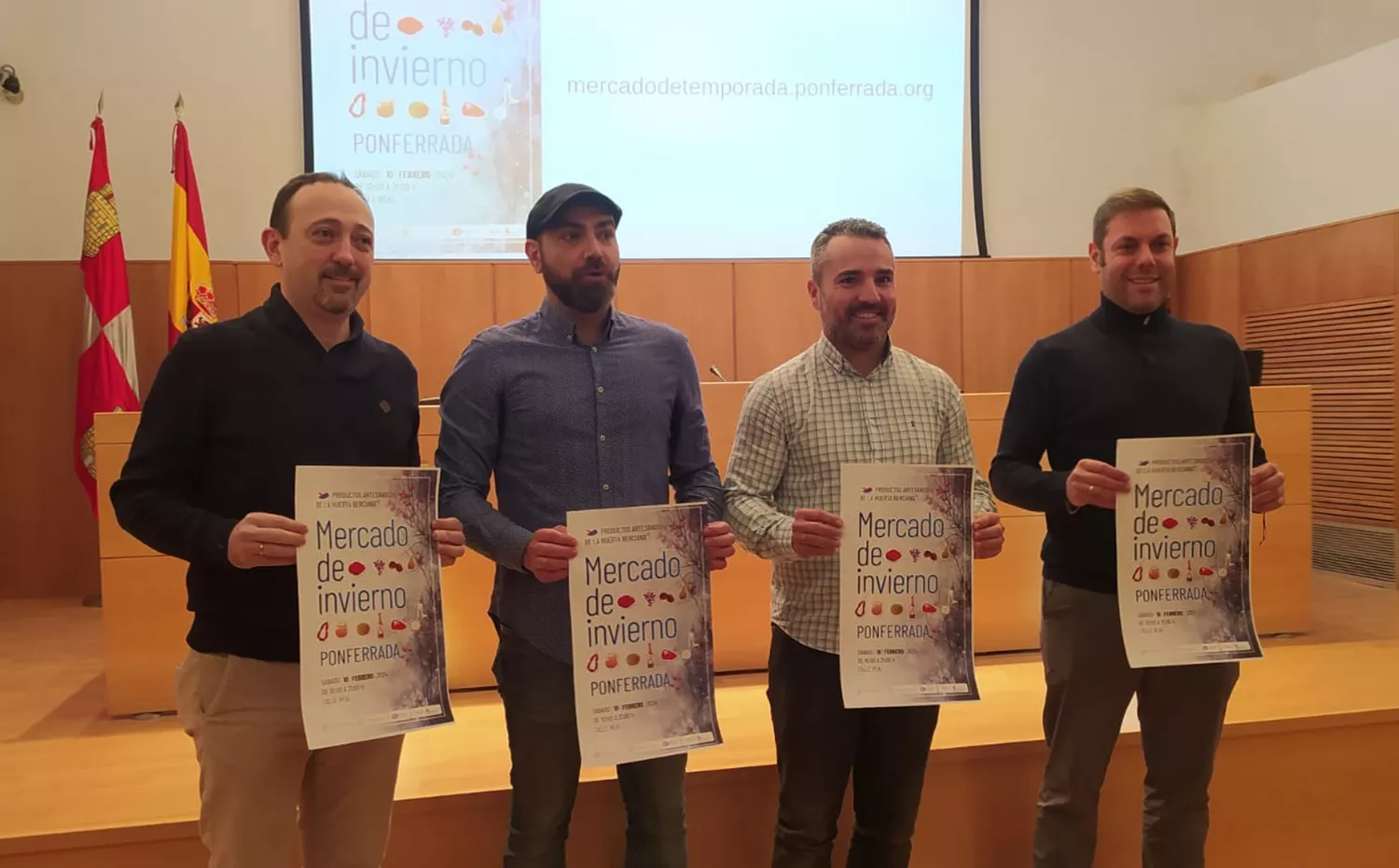 El Mercado de Invierno llega a Ponferrada con más puestos en más calles y más variados