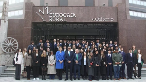 81 estudiantes universitarios comienzan sus prácticas en Eurocaja Rural