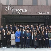 81 estudiantes universitarios comienzan sus prácticas en Eurocaja Rural