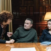 Primeras imágenes del rodaje de 'Soy Nevenka'. Copyright: David Herranz