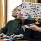 Primeras imágenes del rodaje de 'Soy Nevenka'.