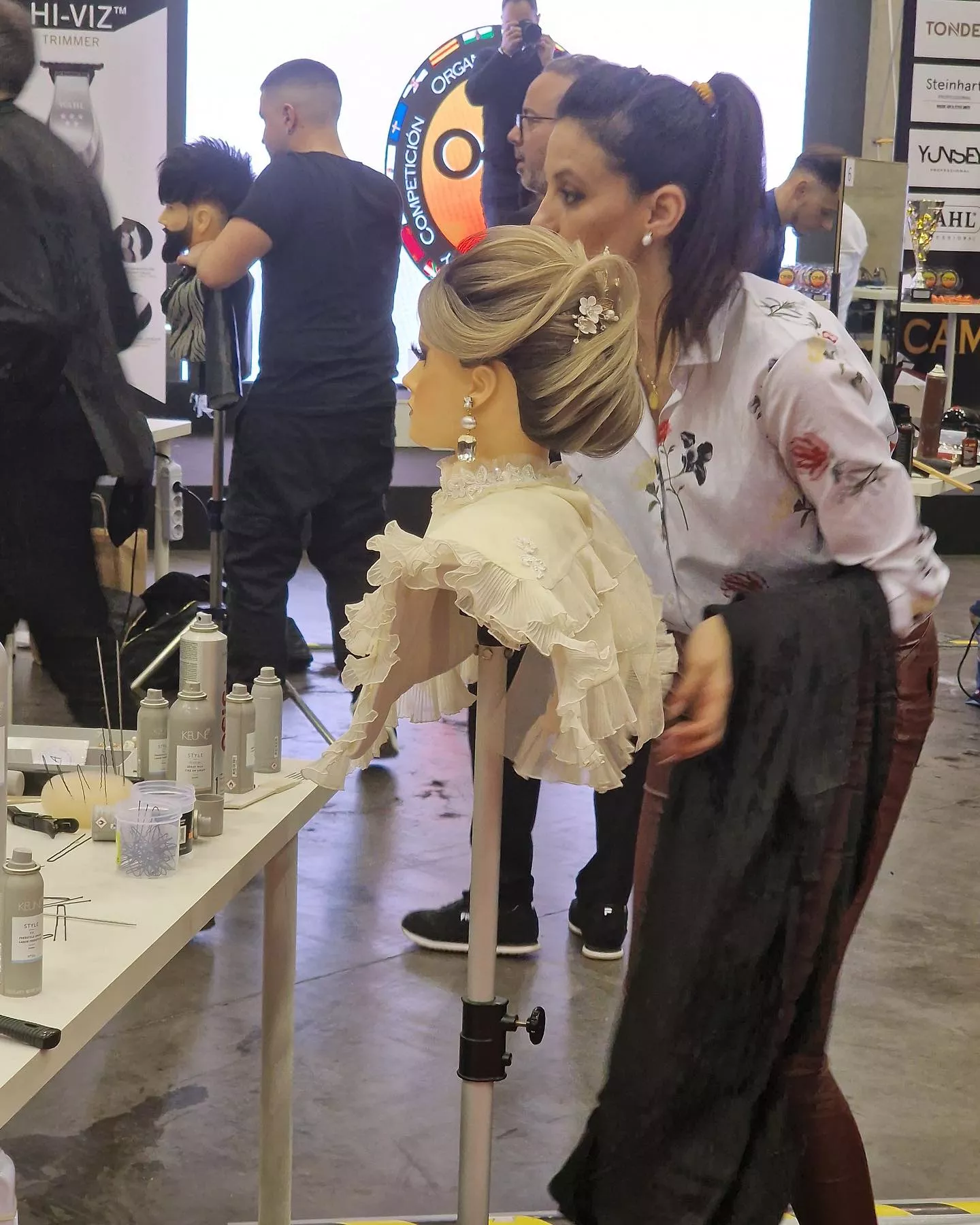 Arancha Marqués en el Campeonato de España de Peluquería (1)