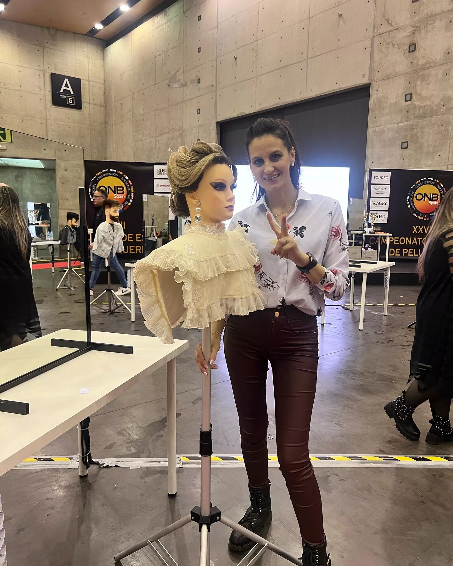 Arancha Marqués en el Campeonato de España de Peluquería (6)