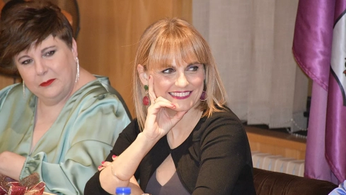 Recepción de autoridades y Mantenedora en el Botillo de Bembibre (1)