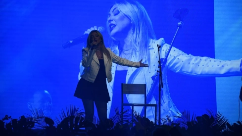 Actuación de Merche en el Festival del Botillo de Bembibre (30)