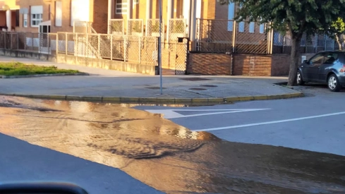 Foto de archivo de un reventón en Fuentesnuevas la pasada primavera