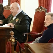 Pedro Muñoz durante el juicio