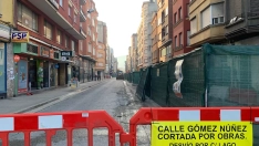La calle Gómez Núñez será de sentido único tras las obras de reurbanización del tramo pendiente La calle Gómez Núñez será de sentido único tras las obras de reurbanización del tramo pendiente
