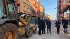 La calle Gómez Núñez será de sentido único tras las obras de reurbanización del tramo pendiente 2