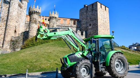 Estos son los cortes que provocará la tractorada de este jueves en Ponferrada